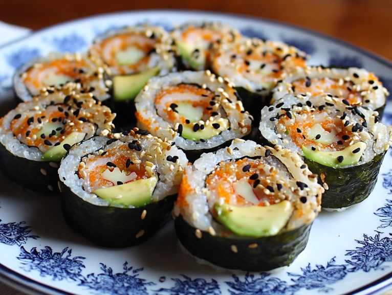sushi rolls