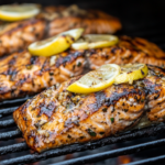 Grilled Lemon Garlic Salmon Recipe