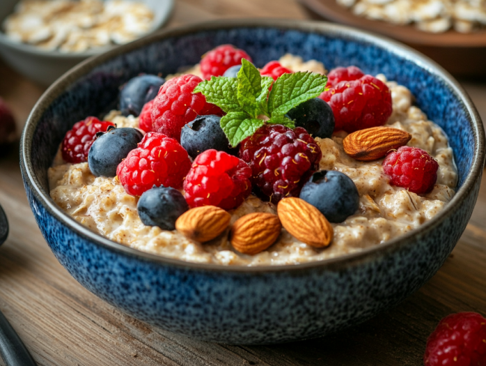 Oatmeal with Berries and Nuts RECIPE