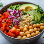 Quinoa and Chickpea Buddha Bowl
