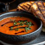 delicious Grilled Cheese and Tomato Soup