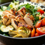 Chicken, Zucchini, and Artichoke Salad Recipe