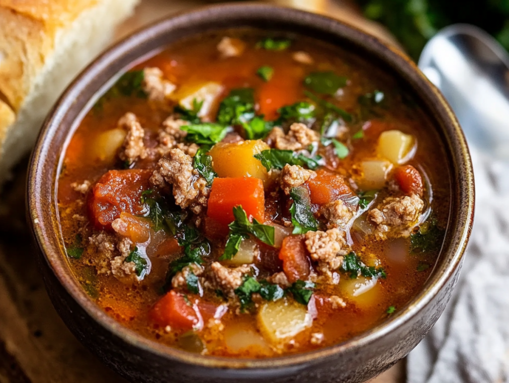 Hearty Italian Sausage Soup