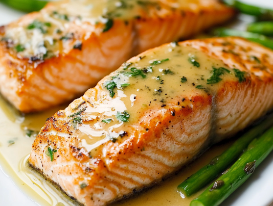 Broiled Salmon