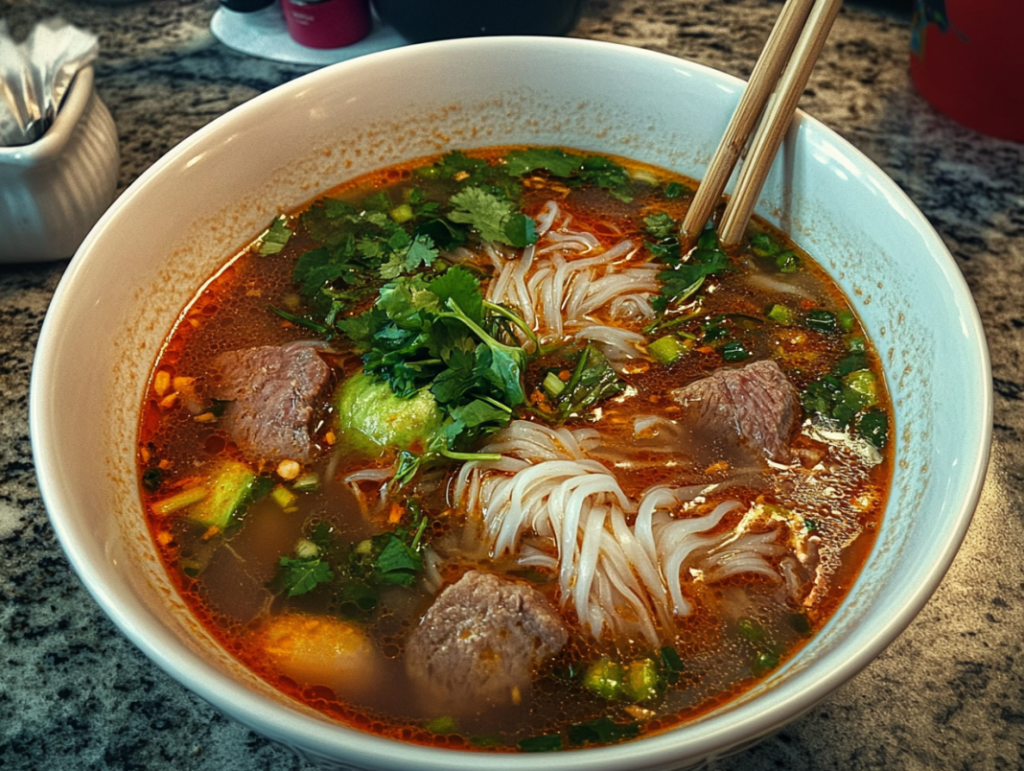 Authentic Beef Pho Soup