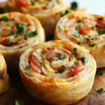 Turkey and Cheese Pinwheels