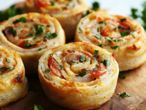 Turkey and Cheese Pinwheels
